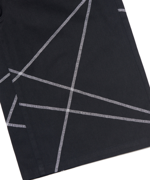 NOMANUAL(NOMANUAL)の「S.L BERMUDA PANTS - BLACK(その他パンツ・レディース・その他・SMALL/MEDIUM/LARGE/X-SMALL)」の8枚目の写真