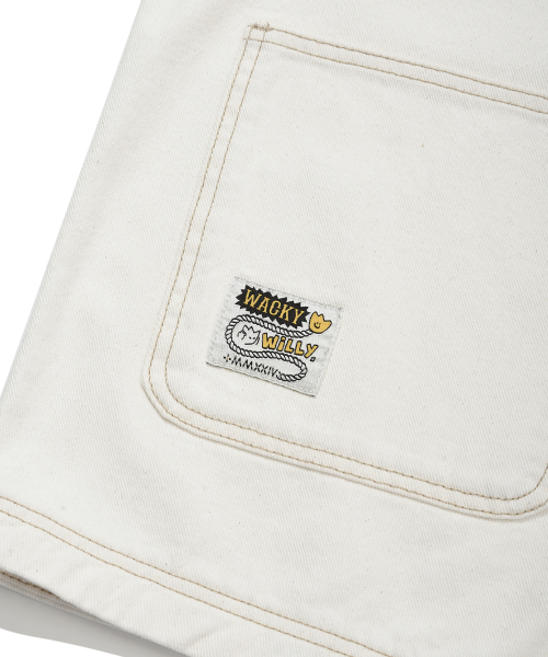 Wacky WiLLy(ワッキーウィリー)の「デニムショートジャケットエクリュ(デニムジャケット・レディース・その他・SMALL/MEDIUM/LARGE/X-LARGE)」の7枚目の写真
