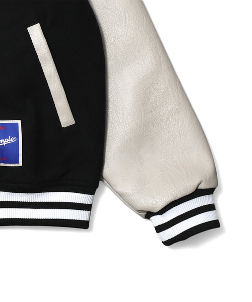 EXAMPLE(エグザンプル)の「MAJESTIC x EXAMPLE VARSITY JACKET(スタジャン・メンズ・その他・XXL/XL/L/M)」の3枚目の写真