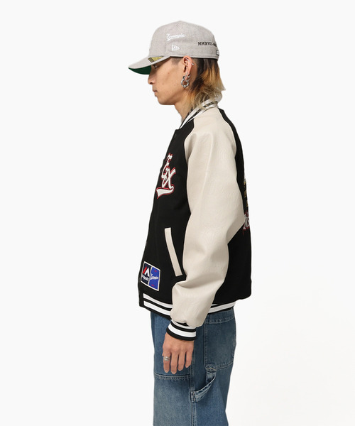 EXAMPLE(エグザンプル)の「MAJESTIC x EXAMPLE VARSITY JACKET(スタジャン・メンズ・その他・XXL/XL/L/M)」の20枚目の写真