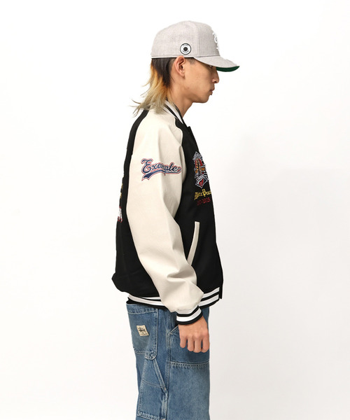 EXAMPLE(エグザンプル)の「MAJESTIC x EXAMPLE VARSITY JACKET(スタジャン・メンズ・その他・XXL/XL/L/M)」の21枚目の写真