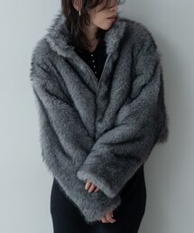 GALLEST | 【再入荷】フェイクファーブルゾン(ブルゾン)