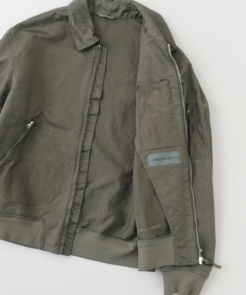EDIFICE（エディフィス）の「Massimo Osti Studio(マッシモ オスティ スタジオ) OW SHRT JKT IN ECO LMNT JACQU（その他アウター・メンズ・チャコールグレー・LARGE）」の7枚目の写真