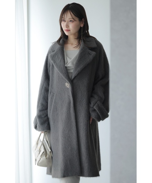 セール】ドレープバックサテンロングワンピース（ワンピース）｜SNIDEL