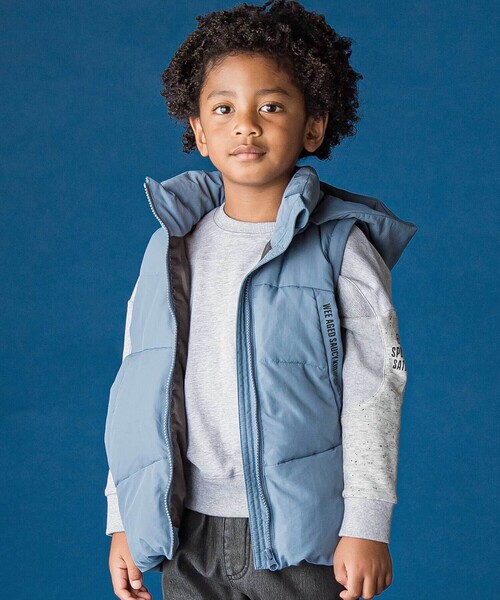 WASK（ワスク）の「袖・フード取り外しダウンジャケット(110~160cm)（ダウンジャケット/コート・キッズ・ブラック/ブルー・140cm/150cm/160cm/120cm/130cm）」の7枚目の写真