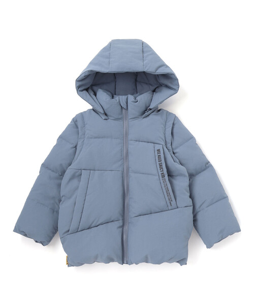 WASK（ワスク）の「袖・フード取り外しダウンジャケット(110~160cm)（ダウンジャケット/コート・キッズ・ブラック/ブルー・140cm/150cm/160cm/120cm/130cm）」の13枚目の写真