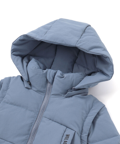 WASK（ワスク）の「袖・フード取り外しダウンジャケット(110~160cm)（ダウンジャケット/コート・キッズ・ブラック/ブルー・140cm/150cm/160cm/120cm/130cm）」の16枚目の写真