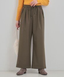SHOO・LA・RUE | 【S-LL】風を通しにくい フラップイージーワイドパンツ(その他パンツ)
