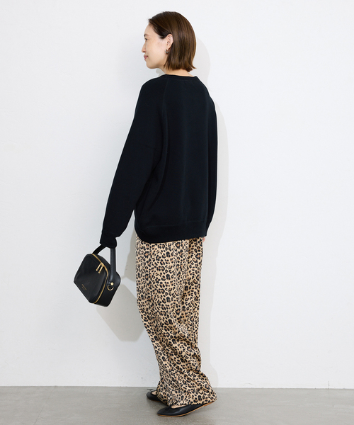 SLOBE IENA（スローブイエナ）の「レオパードイージーパンツ（その他パンツ・レディース・キャメル・36/38）」の3枚目の写真