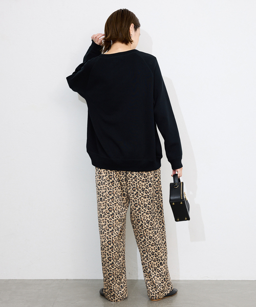 SLOBE IENA（スローブイエナ）の「レオパードイージーパンツ（その他パンツ・レディース・キャメル・36/38）」の4枚目の写真