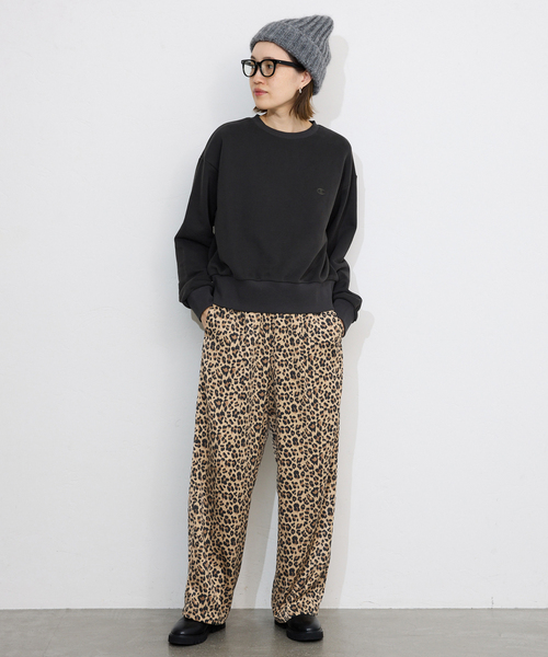 SLOBE IENA（スローブイエナ）の「レオパードイージーパンツ（その他パンツ・レディース・キャメル・36/38）」の5枚目の写真