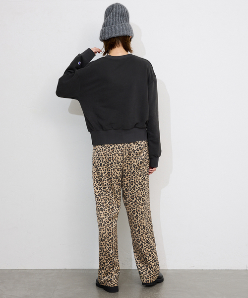 SLOBE IENA（スローブイエナ）の「レオパードイージーパンツ（その他パンツ・レディース・キャメル・36/38）」の7枚目の写真