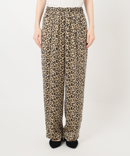 SLOBE IENA（スローブイエナ）の「レオパードイージーパンツ（その他パンツ・レディース・キャメル・36/38）」の17枚目の写真