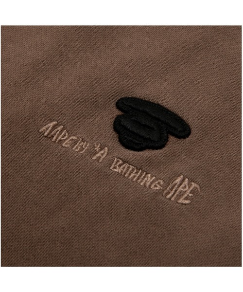 AAPE BY A BATHING APE（エーエイプバイアベイシングエイプ）の「AAPE MAIN CREW NECK SWEAT（スウェット・メンズ・ライトブラック/ダークブラウン・SMALL/LARGE/MEDIUM/X-LARGE）」の7枚目の写真