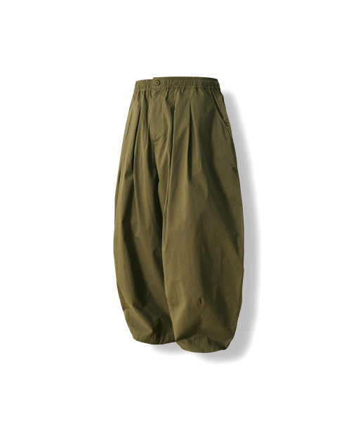 ANGLAN(アングラン)の「Essential Easy Balloon Pants - Khaki(その他パンツ・メンズ・カーキ・FREE)」の1枚目の写真