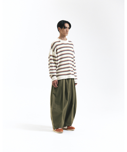 ANGLAN(アングラン)の「Essential Easy Balloon Pants - Khaki(その他パンツ・メンズ・カーキ・FREE)」の7枚目の写真