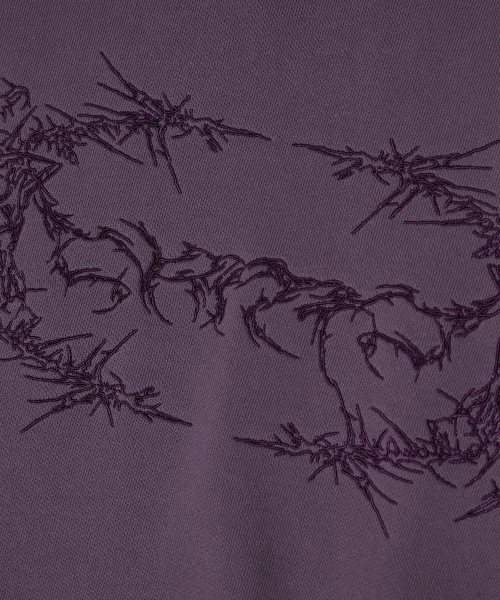 CRITIC（クリティック）の「SPIKE WORMHOLE SWEAT SHIRTS PURPLE（スウェット・レディース・その他・MEDIUM/LARGE/X-LARGE）」の5枚目の写真