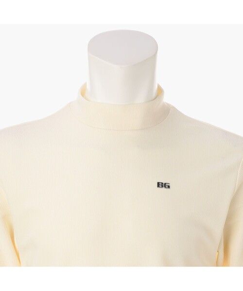 BRIEFING（ブリーフィング）の「【BRIEFING GOLF／ブリーフィングゴルフ】CL MS RIB LS HIGHNECK（Tシャツ/カットソー・メンズ・アイボリー/チャコール/ネイビー・L/M）」の13枚目の写真