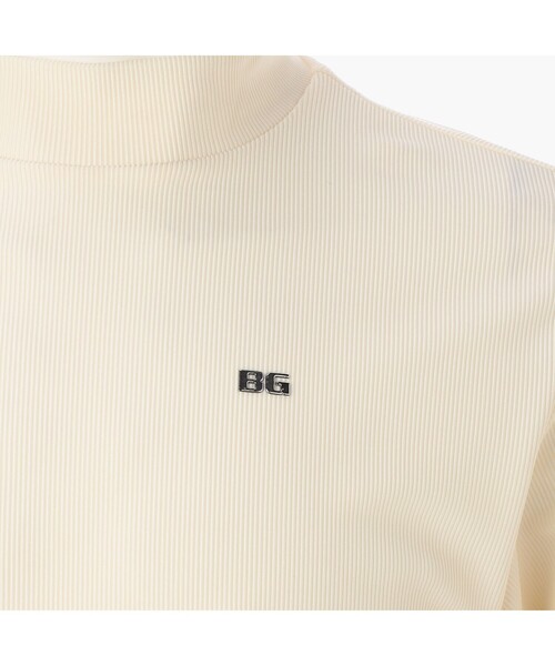 BRIEFING（ブリーフィング）の「【BRIEFING GOLF／ブリーフィングゴルフ】CL MS RIB LS HIGHNECK（Tシャツ/カットソー・メンズ・アイボリー/チャコール/ネイビー・L/M）」の14枚目の写真