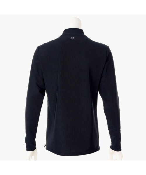 BRIEFING（ブリーフィング）の「【BRIEFING GOLF／ブリーフィングゴルフ】CL MS RIB LS HIGHNECK（Tシャツ/カットソー・メンズ・アイボリー/チャコール/ネイビー・L/M）」の18枚目の写真