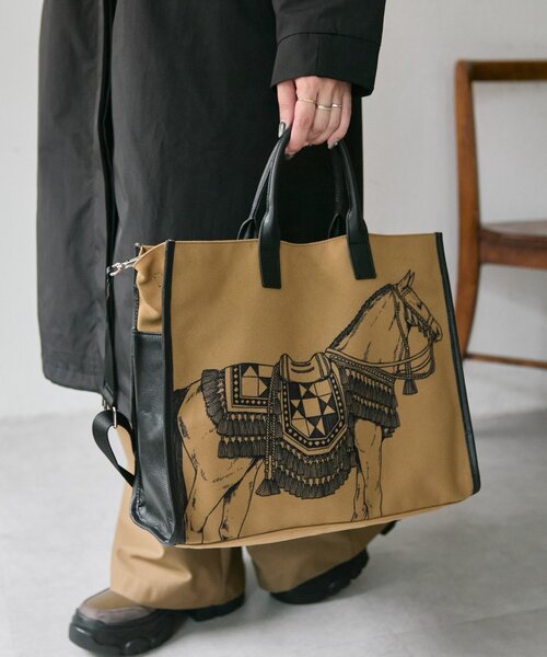 セール】sampo×earホーストートバッグ《A4サイズ対応》（トートバッグ