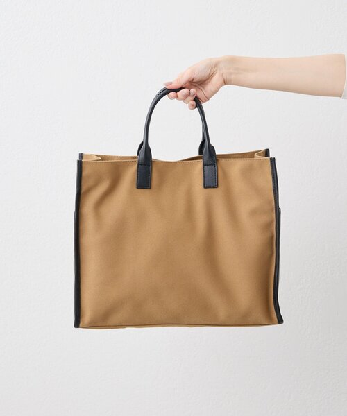 ear PAPILLONNER(イアパピヨネ)の「sampo×earホーストートバッグ《A4サイズ対応》(トートバッグ・レディース・ベージュ・FREE)」の4枚目の写真