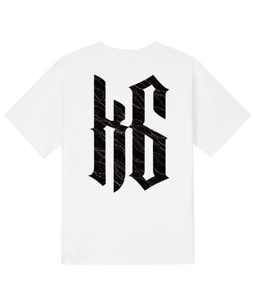 KAN6312(カン6312)の「KTW0092 ザカンオブ 半袖Tシャツ - ホワイト(Tシャツ/カットソー・メンズ・その他・LARGE/MEDIUM/SMALL/X-LARGE)」の1枚目の写真