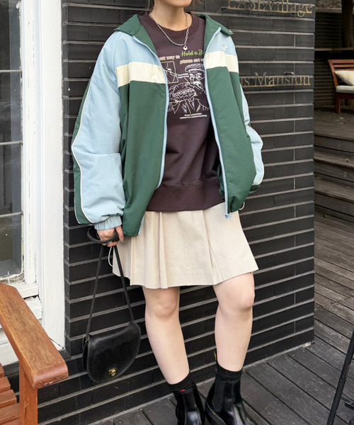 DOUBLE NAME（ダブルネーム）の「grandpa burger刺しゅうプルオーバー（スウェット・レディース・ベージュ/ブラック系/カーキ・FREE）」の18枚目の写真