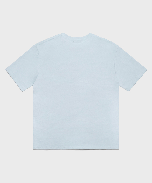 SAINTPAIN（セイントペイン）の「SP ローワーケース 半袖Tシャツ ブルー（Tシャツ/カットソー・メンズ・その他・MEDIUM/LARGE）」の2枚目の写真
