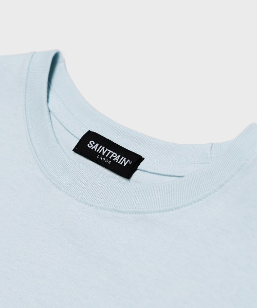 SAINTPAIN（セイントペイン）の「SP ローワーケース 半袖Tシャツ ブルー（Tシャツ/カットソー・メンズ・その他・MEDIUM/LARGE）」の3枚目の写真