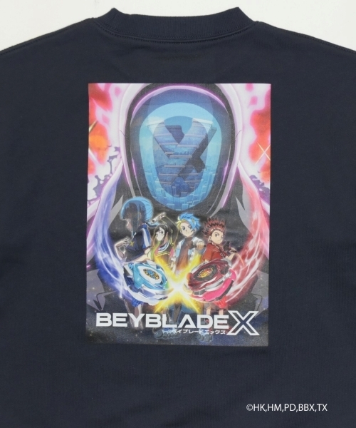 GLAZOS（グラソス）の「【SKIT0LY】【BEYBLADE X】アソートトレーナー（スウェット・キッズ・ブルー/ブラック/ネイビー/トップグレー・140cm/130cm/120cm/110cm/100cm）」の9枚目の写真