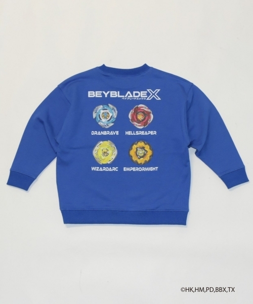 GLAZOS（グラソス）の「【SKIT0LY】【BEYBLADE X】アソートトレーナー（スウェット・キッズ・ブルー/ブラック/ネイビー/トップグレー・140cm/130cm/120cm/110cm/100cm）」の18枚目の写真