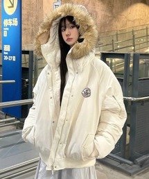 IS ジッパー付きブルゾン オフホワイト IS ジッパー付きブルゾン オフホワイト FREAK'S STORE/リラックス