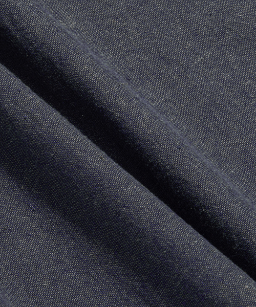 ESPIONAGE(エスピオナジ)の「Cotton Ramie S/S Henley Shirt Navy(シャツ/ブラウス・レディース・その他・LARGE/X-LARGE/MEDIUM)」の3枚目の写真