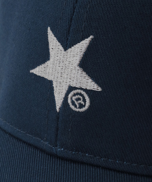 CONVERSE TOKYO(コンバーストウキョウ)の「DIAGONAL STAR★ CAP (BIG BRIM)(キャップ・レディース・オフホワイト/ブラック/ベージュ/ネイビー・FREE)」の5枚目の写真