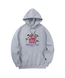 クレイジーピコ フードパーカー グレー