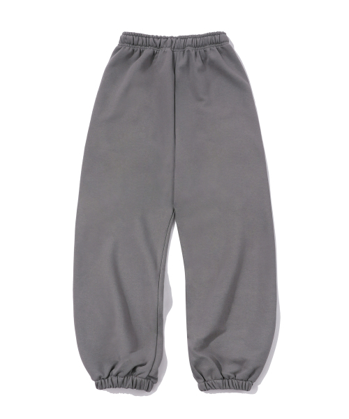 WYSE(ワイズ)の「シンボルロゴスウェットジョガーパンツチャコール(スウェットパンツ・メンズ・チャコール・SMALL/MEDIUM/LARGE)」の2枚目の写真