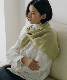 BLANKROOM HER（ブランクルームウーマン）の「ニットスカーフ_ライム（バンダナ/スカーフ）」