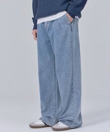 DYSFUNCT（ディスファンクト）の「Nus Wide One Tuck Denim Pants（デニムパンツ）」