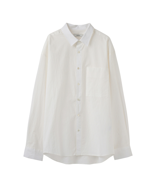 AREUBAN(アルバン)の「クリーズ ブランク シャツ_バティック ホワイト(シャツ/ブラウス・メンズ・ホワイト・2/4/3)」の1枚目の写真