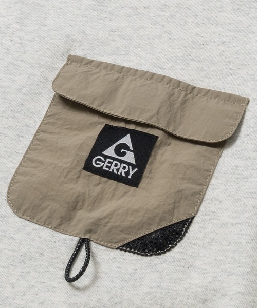 GERRY(ジェリー)の「【ag】〔GERRY/ジェリー〕ナイロンデザインポケット ロングスリーブ Tシャツ(Tシャツ/カットソー・メンズ・ブラック系1/ライトグレー系2/ブラック系2/ライトグレー系1/ホワイト系1/ホワイト系2・MEDIUM/LARGE)」の8枚目の写真