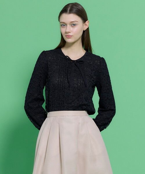 TOCCA(トッカ)の「GARDEN OF LACE BLOUSE ブラウス(シャツ/ブラウス・レディース・ホワイト系/ブラック系・0/4)」の2枚目の写真