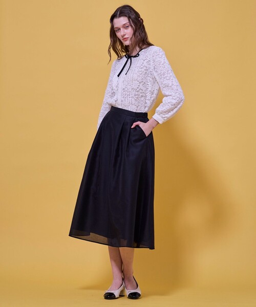 TOCCA(トッカ)の「GARDEN OF LACE BLOUSE ブラウス(シャツ/ブラウス・レディース・ホワイト系/ブラック系・0/4)」の11枚目の写真