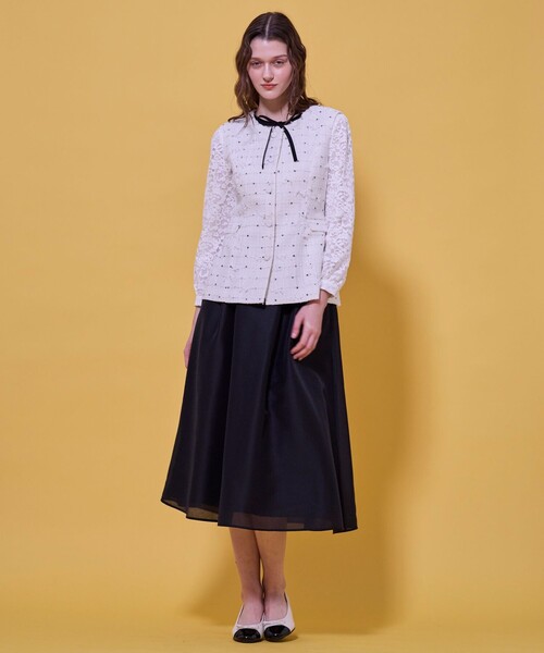 TOCCA(トッカ)の「GARDEN OF LACE BLOUSE ブラウス(シャツ/ブラウス・レディース・ホワイト系/ブラック系・0/4)」の14枚目の写真