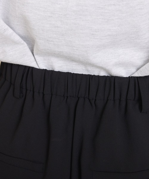 COLLAGE GALLARDAGALANTE(コラージュガリャルダガランテ)の「ジャージスリムテーパードパンツ/セットアップ可/高機能/WEB限定カラー展開/マイナス3kg(その他パンツ・レディース・ベージュ/ネイビー/ブラック/ライトブルー・0/1)」の7枚目の写真