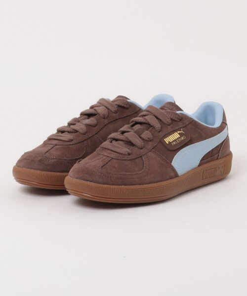Scrap Book（スクラップブック）の「【PUMA】PALERMO（スニーカー・レディース・グレー系その他/ブラウン・24）」の2枚目の写真