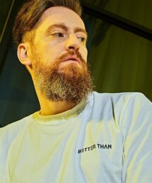 レッドウッド オーバーサイズ ウォッシング 20番手 半袖Tシャツ モノホワイト
