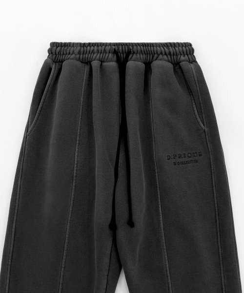D.PRIQUE（ディープリーク）の「ウォッシュドスウェットパンツ - ブラック（スウェットパンツ・メンズ・その他・LARGE/MEDIUM）」の3枚目の写真