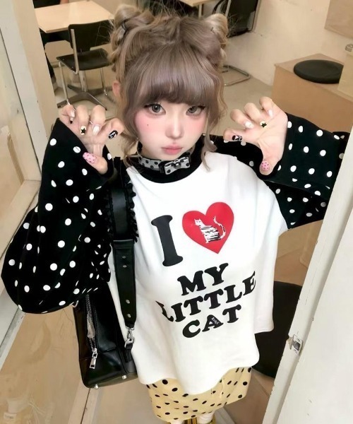 SHEPP（シープ）の「【26年春新作】クルーネックラグランドットスリーブプルオーバー（Tシャツ/カットソー・レディース・ホワイト・M）」の15枚目の写真
