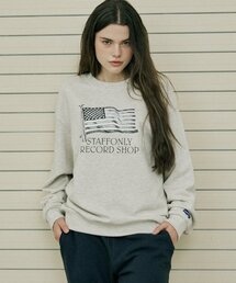 OLD GLORY SWEATSHIRTS (MELANGE IVORY)